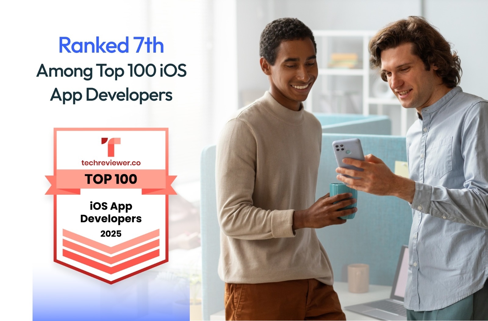 Build Me App Recognized Among the Top 100 iOS App Developers by Techreviewer.co